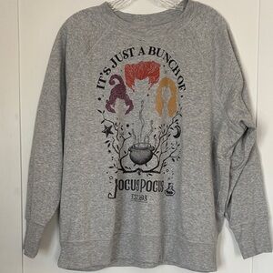 Disney Hocus Pocus Heather Gray Top